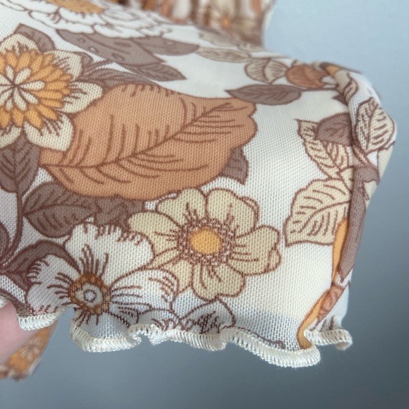 NWOT - FLORAL DRESS - FALL TONES - FOREVER 21 - NEVER WORN / NEW - Picture 12 of 14